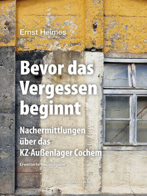 cover image of Bevor das Vergessen beginnt